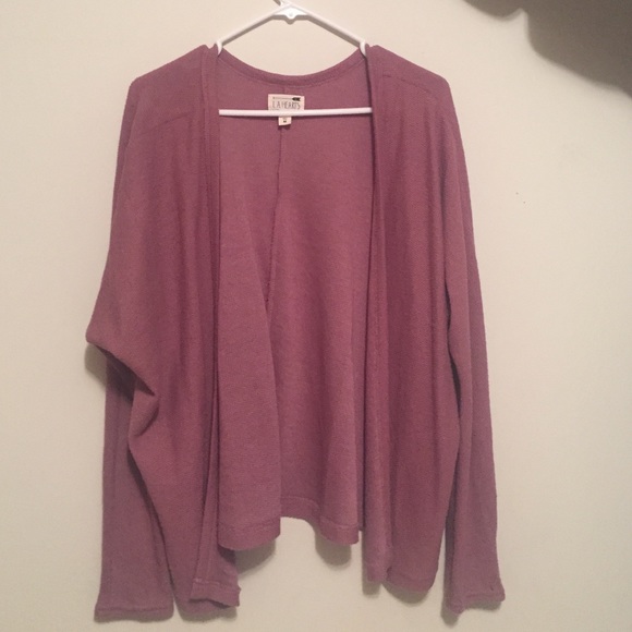 purple sweater