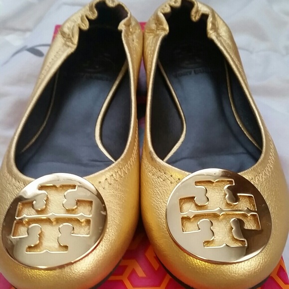 Like NEW! Tory Burch Reva Flats