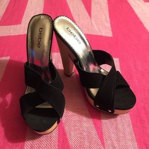 NWOT bebe heels