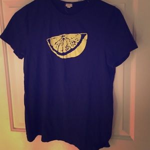 Lemon wedge Jcrew tshirt