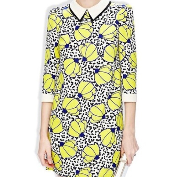 Yellow and Blue floral chic day time to night time