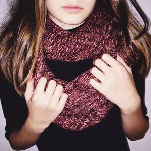 Burgundy Infinity Scarf