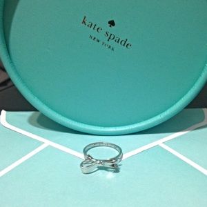 Kate Spade Love Notes bow ring