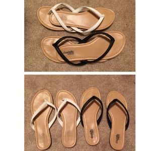 Flip flops ONLY WHITE