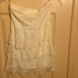 Lace tank top