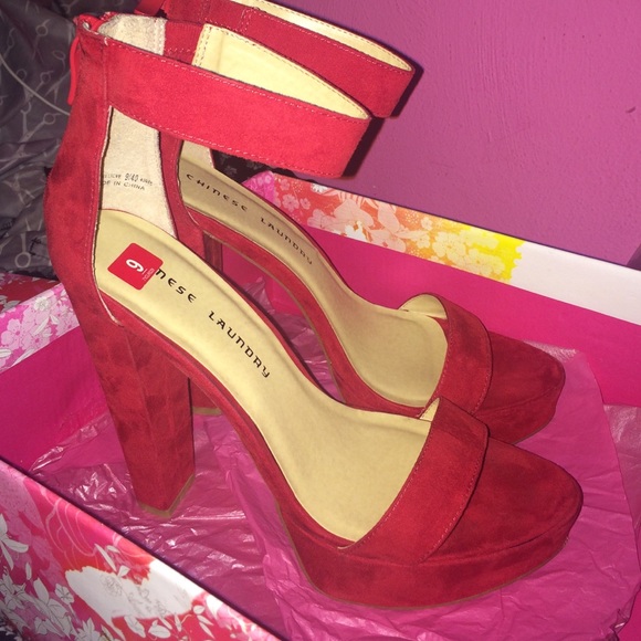 chunky heel heels