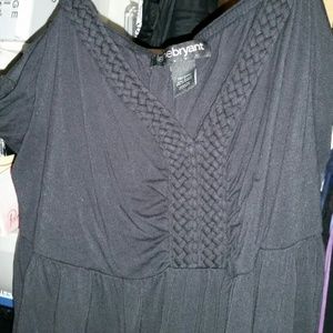 Black summer dress