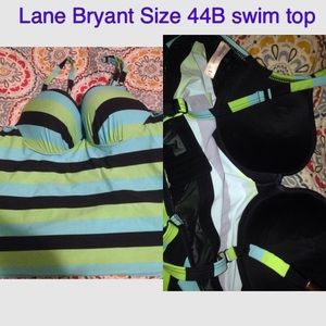 Lane Bryant NEW swim suit top with built in bra