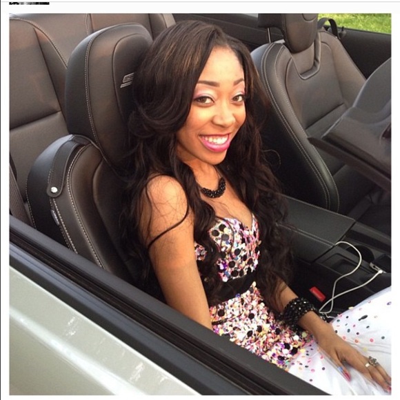 Studdded out prom dress