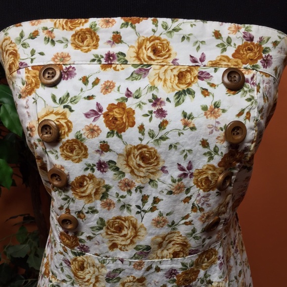 πHPππΊ FLIRTY STRAPLESS SHORTS ROMPERπΊPOETRY - Picture 4 of 4