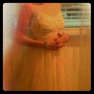 Wedding dress prom dress