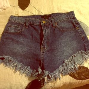 Jean shorts