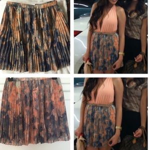 Bcbg generation pleated skirt