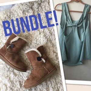 BUNDLE offer - UGGS and a top of your choice!
