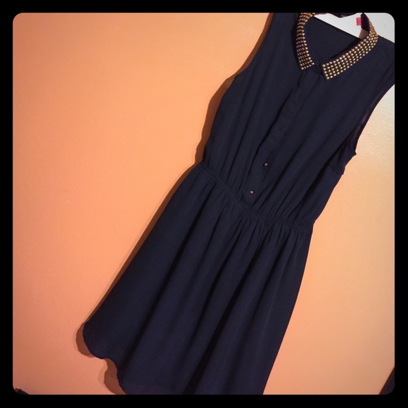 Royal blue dress