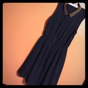 Royal blue dress