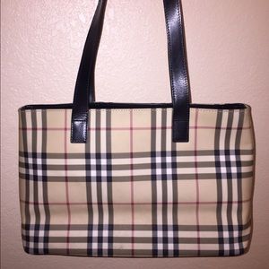 Authentic Burberry tote