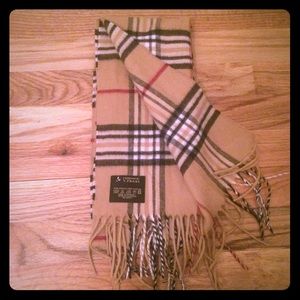 Cashmink Burberry Pattern Scarf