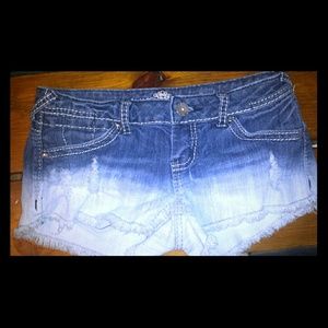 Super cute Denim Ombre Shorts