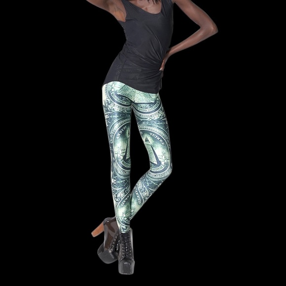 💵 Dollar Leggings by Black Milk Clothing 💵