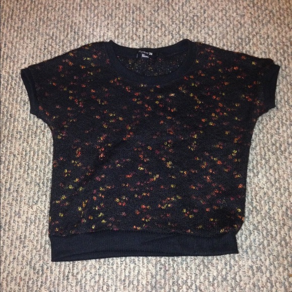 Cute Short Sleeved Sweater