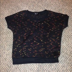 Cute Short Sleeved Sweater