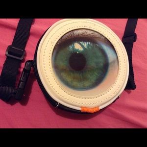 HI-DI-Hi holographic Eye Cross body Bag