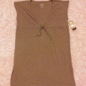 SOLD BUNDLE Long brown shirt size xxl