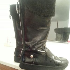 Michael Kors Patent Leather Boots