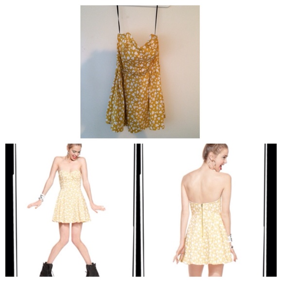 Material Girl Sweetheart Strapless Bustier Dress