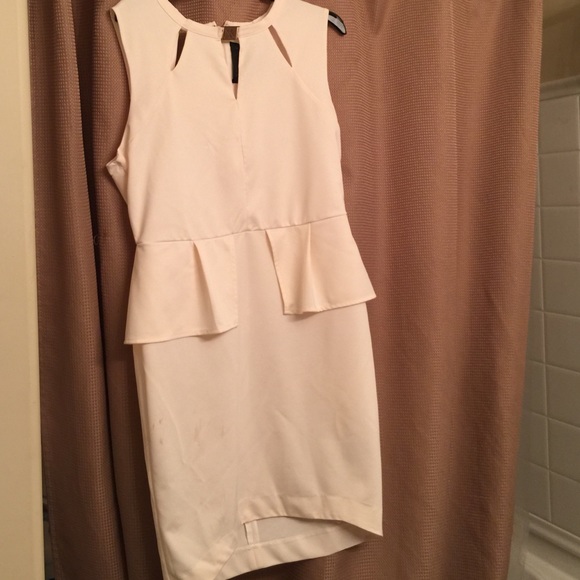 Peplum dress