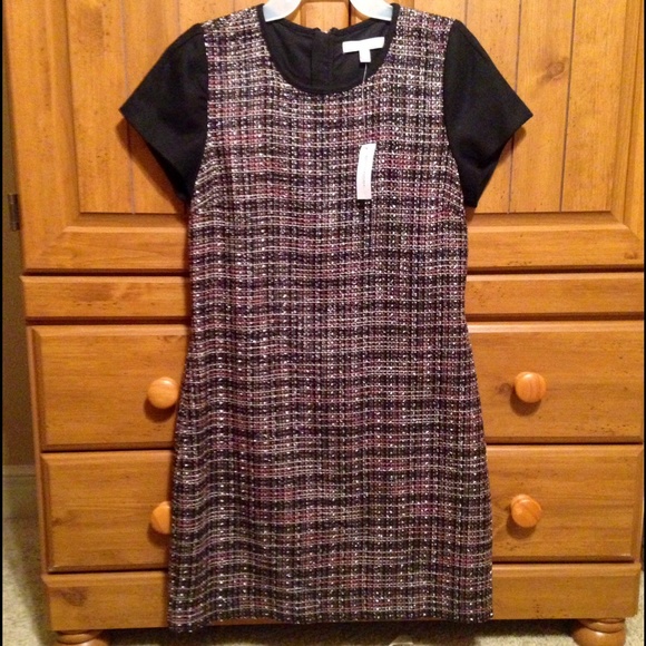 NWT Banana Republic Tweed Party Dress Size 8