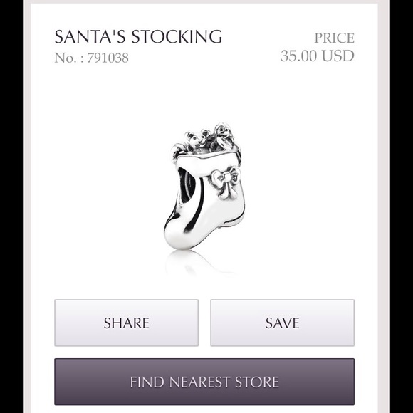 Authentic santas stocking