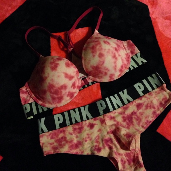 PINK Victoria's Secret Other - Sale!🎈Victoria Secret Pink Tie Dye Bra/Cheekster