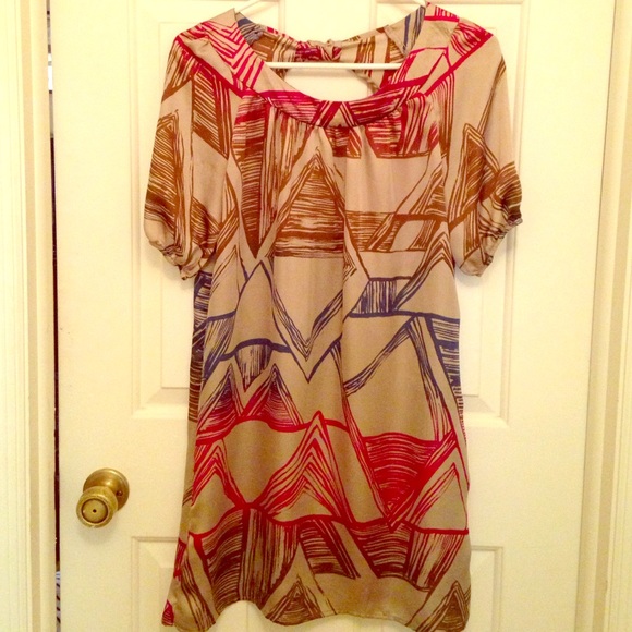 Super fun cut out back dress!