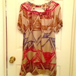 Super fun cut out back dress!