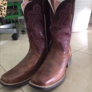 Ariat cowboy boots!