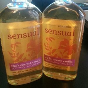 X2 New AROMATHERAPY Bath & Body Works Body Wash
