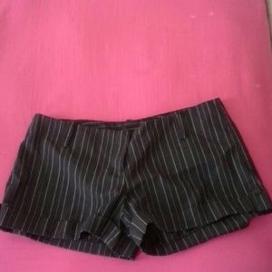 Pinstripe shorts