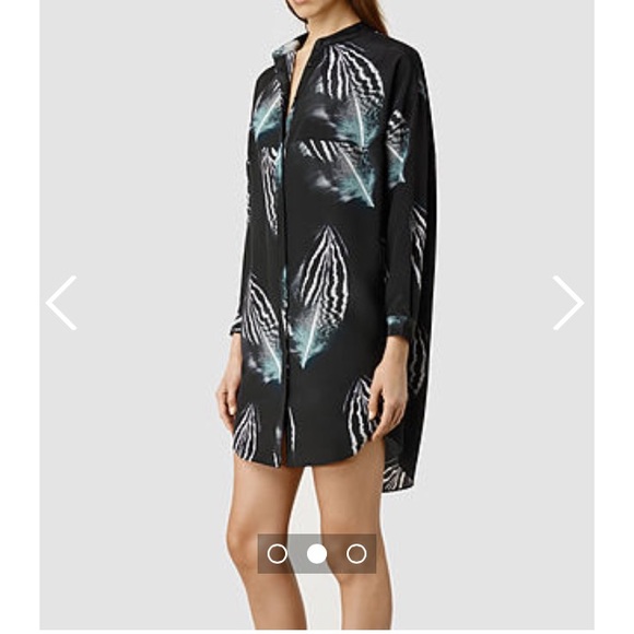 Silk all saints dress