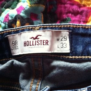 Hollister straight leg jeans