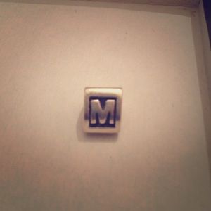 Discontinued "Alpha M" Pandora Charm