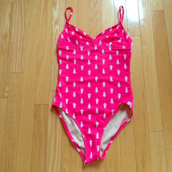 JCrew Chester floral one piece swimsuit. NWT!