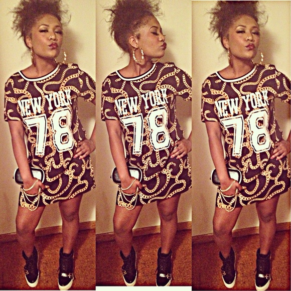NEW YORK BIG TEE DRESS