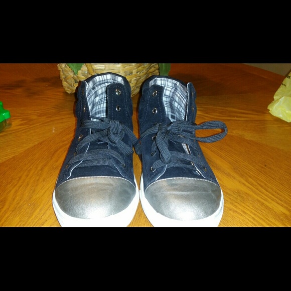 Black sneakers