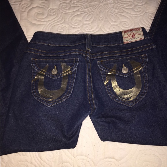 True Religion Straight Leg Jeans