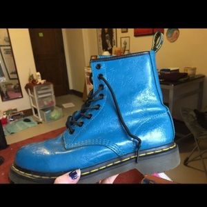 Floral doc martins