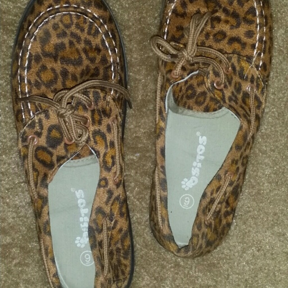 Leopard print shoes