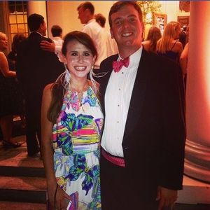 Butterfly maxi dress