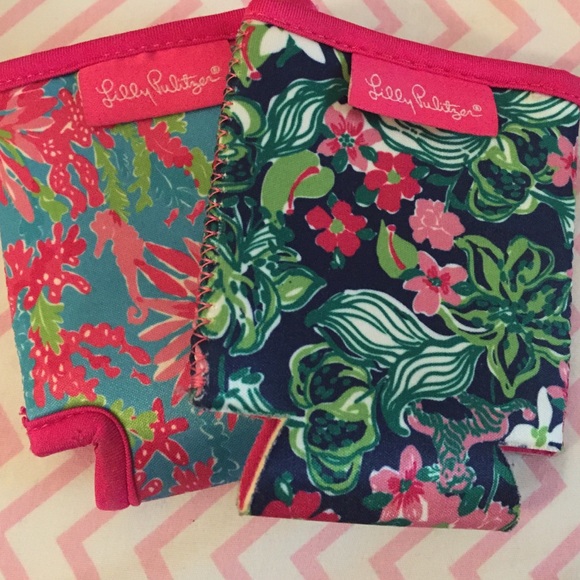 Lilly Pulitzer Drink Huggers (koozie)
